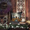 Shar Pei Spooky Halloween Throw Pillow Machine Washable, Indoor Outdoor Decorative Pillow for Couch, Bed or Patio, 14Hx14W